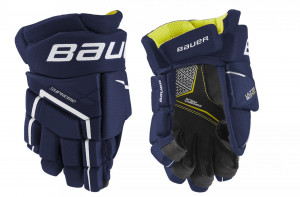 Перчатки Bauer Supreme Ultrasonic S21 YTH navy (1058655) 