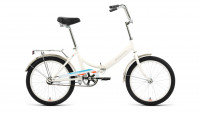 Велосипед Forward ARSENAL 20 1.0 белый/оранжевый 14" (2022)