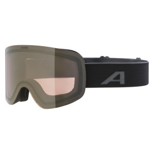 Маска Alpina Penken black matt/q-lite gold S2 размер L 