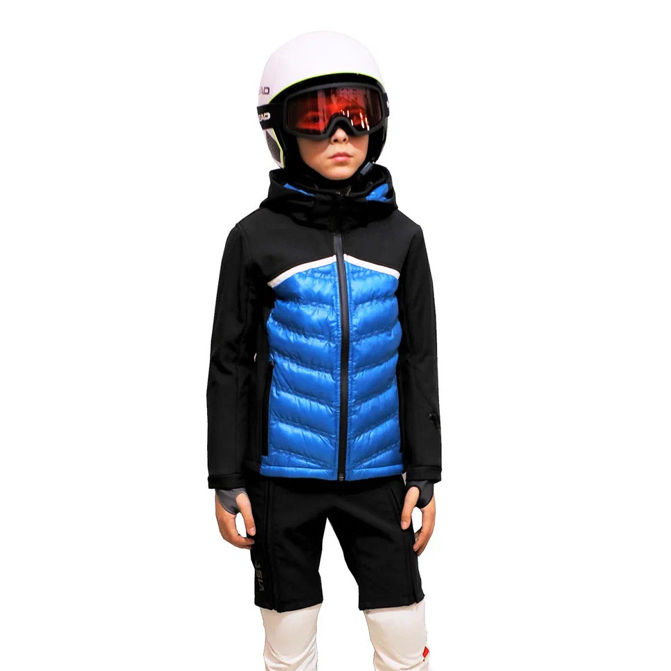 Легкая куртка детская Vist Dolomitica Z Softshell Junior black-water ...