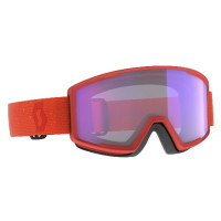 Маска Scott Factor Pro Light Sensitive Goggle rust red/light sensitive blue chrome