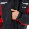 Куртка-дождевик Dragonfly Evo Man black/red (мембрана) - Куртка-дождевик Dragonfly Evo Man black/red (мембрана)