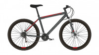Велосипед Stark Outpost 27.1 D серый/красный Рама: 22" (2022)