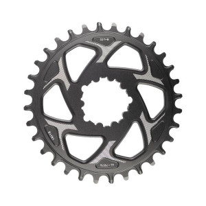 Система/звезда SRAM 5-350625 алюминиевая Boost Narrow Wide перед. 32Т для 11ск под стандарт Direct Mount черная 