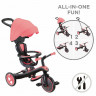 Трехколесный велосипед-беговел Globber Explorer Trike 4 in 1 New розовый - Трехколесный велосипед-беговел Globber Explorer Trike 4 in 1 New розовый