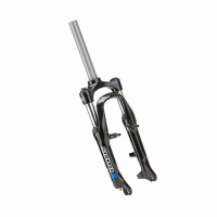 Вилка STELS SF13-XCT JR P-20 SUNTOUR 20" 1-1/8" аморт. безрезьб. V-обр.торм., алюм. чёрная, шток 190 мм