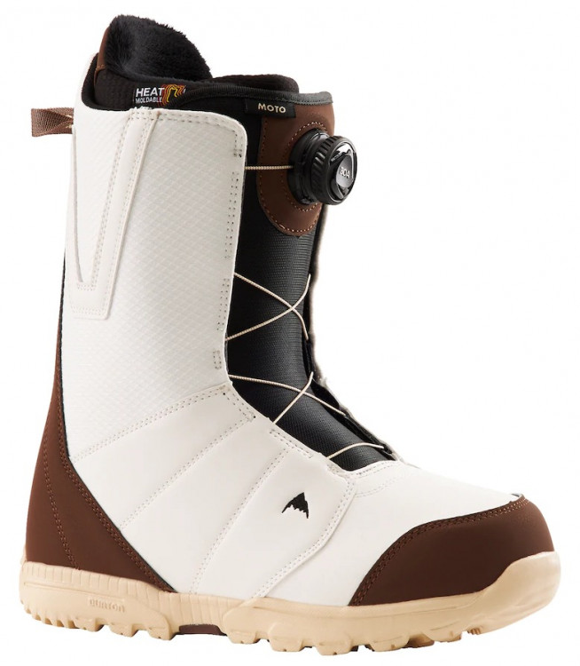 Ботинки для сноуборда Burton Moto BOA white/brown (2022) купить со скидкойв интернет-магазине HC5
