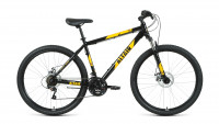 Велосипед Altair AL 27.5 D черный/оранжевый рама 19 (2022)