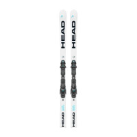Горные лыжи Head WCR e.GS Rebel Team Junior Ski + креп. FF 11 Race Brake 85 [A] white/black (2025)
