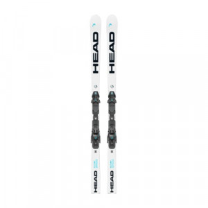 Горные лыжи Head WCR e.GS Rebel Team Junior Ski + креп. FF 11 Race Brake 85 [A] white/black (2025) 
