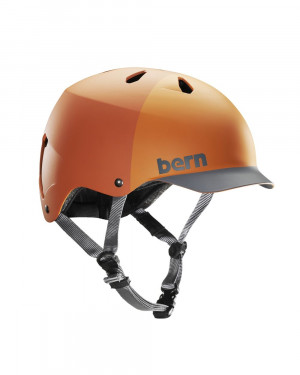 Шлем для водных видов спорта Bern мужской Watts H2O Matte Orange S18 
