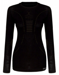 Футболка женская X-Bionic Fastflow Shirt LG SL Women black/black