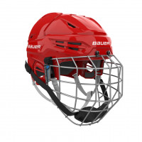 Шлем с маской Bauer Re-Akt 55 Combo SR red (1063649)