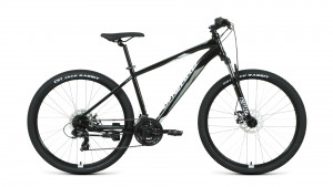 Велосипед Forward APACHE 27.5 2.2 D черный/серый рама 15&quot; (2022) 