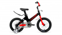 Велосипед Forward Cosmo 12 черный/красный (2022)