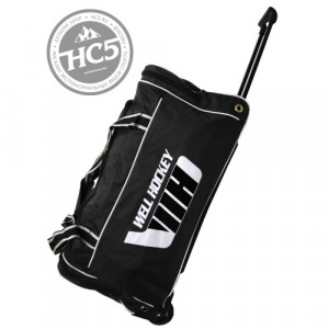 Баул хоккейный на колесах Well Hockey, 2 кармана black (28&quot;) 
