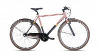 Велосипед Forward Rockford 28 черный/коричневый (2020)