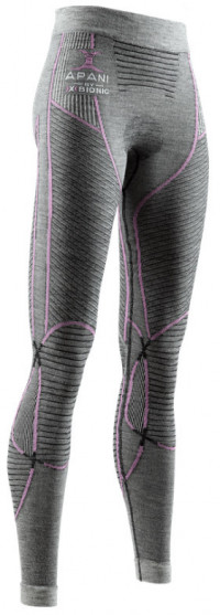 Женские штаны X-Bionic Apani 4.0 Merino Pants Women Black/Grey/Magnolia