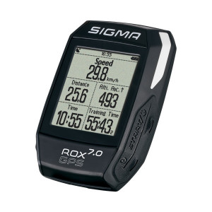 Велокомпьютер Sigma ROX GPS 7.0 01004 52 функции черный 