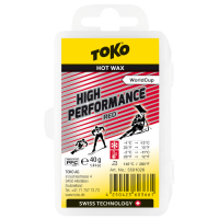 Парафин высокофтористый Toko High Performance red (-4°С -12°С) 40 г.