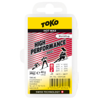 Парафин высокофтористый TOKO High Performance red (-4°С -12°С) 40 г.