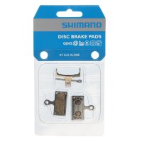 Тормозные колодки Shimano, для диск т., G04S, метал, пара, с пружин, с шплинтом