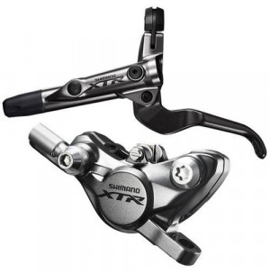 Тормоз Shimano XTR M9000, дисковый, левый передний, пластиковая колодка, 1000 мм 
