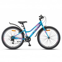 Велосипед Stels Navigator-420 V 24" V030 (м) морская волна рама: 12" (2025)