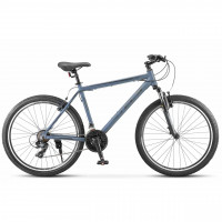 Велосипед Stels Navigator-600 V 26" Z010 (м) матовый темно-серый рама: 14" (2025)