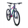 Велосипед Forward Apache 27.5 3.0 disc фиолетовый/зеленый (2021) - Велосипед Forward Apache 27.5 3.0 disc фиолетовый/зеленый (2021)