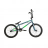 Велосипед Stark Madness BMX 2 темно-серый матовый/зеленый неон/черный рама: 9" (2025) - Велосипед Stark Madness BMX 2 темно-серый матовый/зеленый неон/черный рама: 9" (2025)