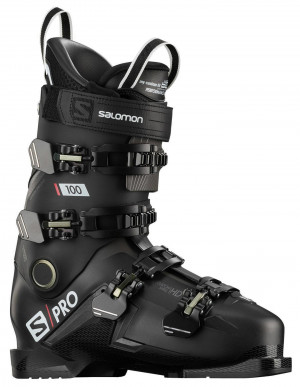 Горнолыжные ботинки Salomon S/PRO 100 black/belluga/red (2020) 