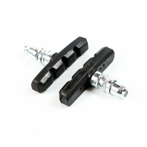 Торм. колодки M-WAVE 00-170109 с крепежом симетр. 60мм (5) черные 