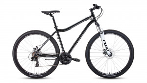 Велосипед Forward SPORTING 29 2.0 disc черный/белый (2021) 