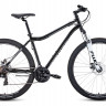 Велосипед Forward SPORTING 29 2.0 disc черный/белый (2021) - Велосипед Forward SPORTING 29 2.0 disc черный/белый (2021)