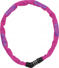 Замок Abus Steel-O-Chain 4804C/75 05-0072481 кодовый, розовый