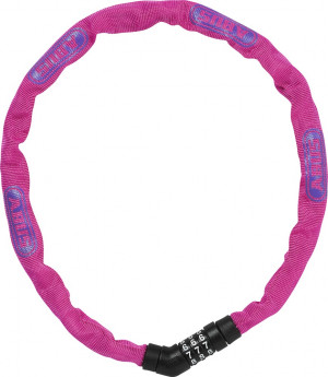 Замок Abus Steel-O-Chain 4804C/75 05-0072481 кодовый, розовый 