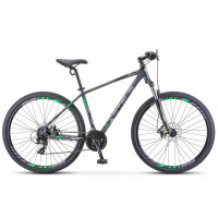 Велосипед Stels Navigator-930 MD 29" V010 (м) антрацитовый/зеленый рама: 18.5" (2025)