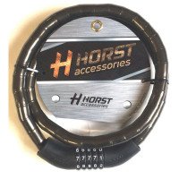 Замок Horst 09-100261 кодовый (5 разрядов), черный