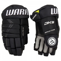 Перчатки хоккейные Warrior Alpha DX3 jr черный 