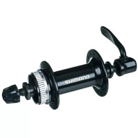 Втулка передняя Shimano HB-MT200, CENTER LOCK DISC 28H, QR:133MM, OLD:100MM, W/O ROTOR MOUNT COVER,