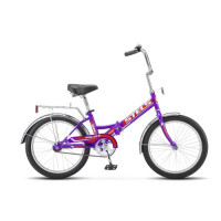 Велосипед Stels Pilot-310 20" Z010 фиолетовый рама: 13" (2022)