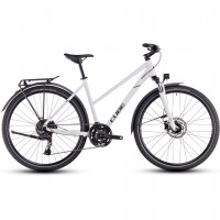 Велосипед Cube Nature Pro Allroad Trapeze 28" cotton´n´grey рама: M (2025)