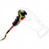 Горнолыжные палки Leki WCR Lite GS 3D bright red/black/neonyellow 65065901 - Горнолыжные палки Leki WCR Lite GS 3D bright red/black/neonyellow 65065901