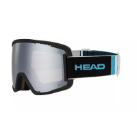 Маска Head Contex Pro 5K Race RD + SpareLens black/blue WCR/chrome