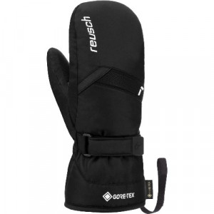 Варежки горнолыжные Reusch Flash Gore-Tex Junior Mitten black/white 