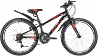 Велосипед Novatrack Prime 24" чёрный (11" рама) (2020)