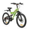 Велосипед Novatrack Shark 20" Disc зеленый (2026) - Велосипед Novatrack Shark 20" Disc зеленый (2026)