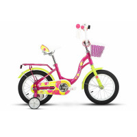Велосипед Stels Mistery C 14" Z010 розовый/глубокий (2024)
