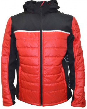 Куртка Vist Dolomitica Plus S15U078 Ins. Softshell Jacket Unisex PROMOSPORT ruby-black-ruby AM99AM 
